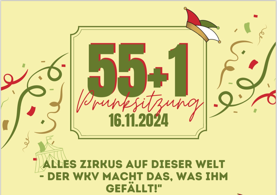 55+1 – Prunksitzung 55+1 – Prunksitzung