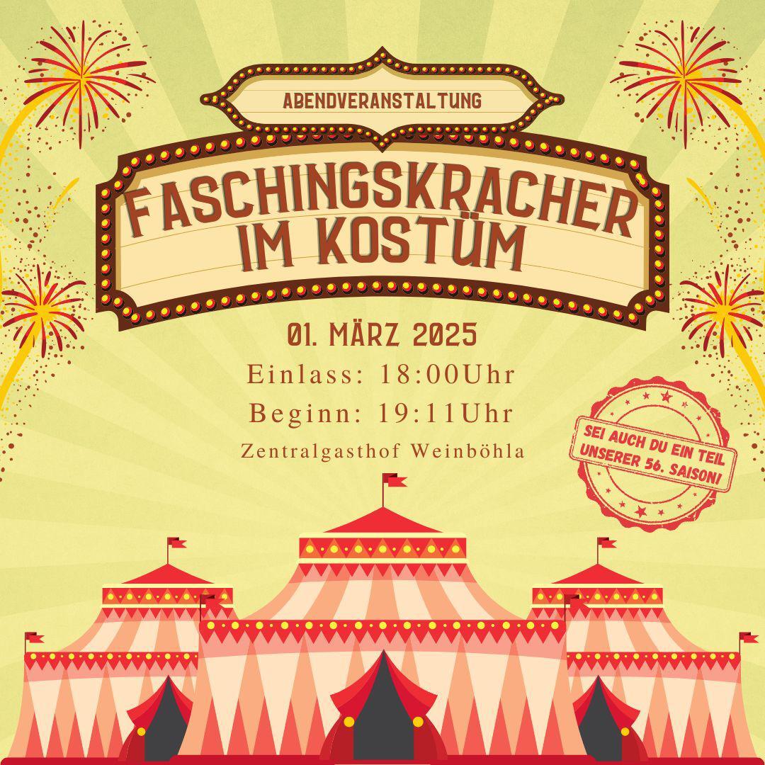 Faschingskracher im Kostüm Faschingskracher im Kostüm