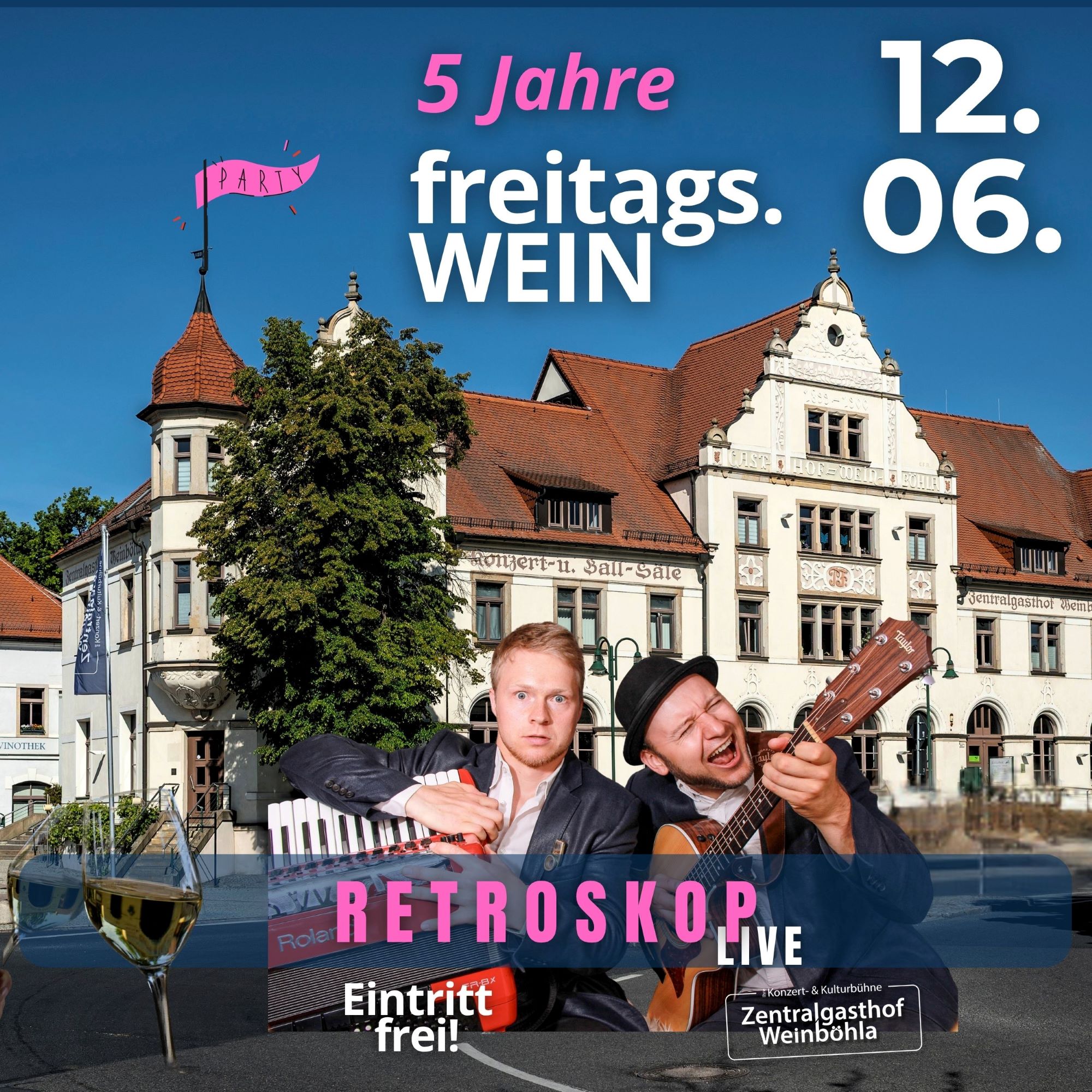 freitags.WEIN-PARTY | 5 Jahre freitags.WEIN 