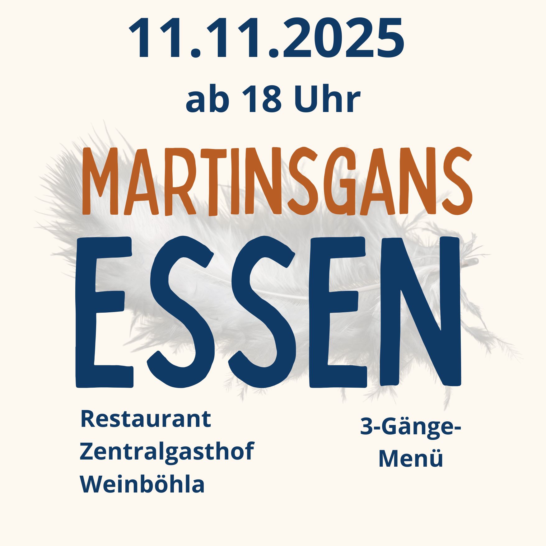 Martinsgans-Essen